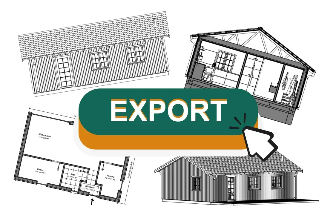 Export building plans in SketchUp banner