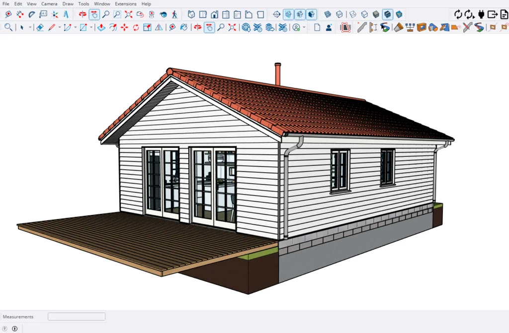 Holm 3D house model