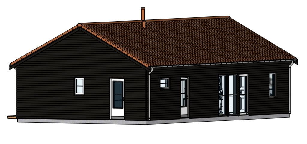 Ago 105-08 Sketchup model front right