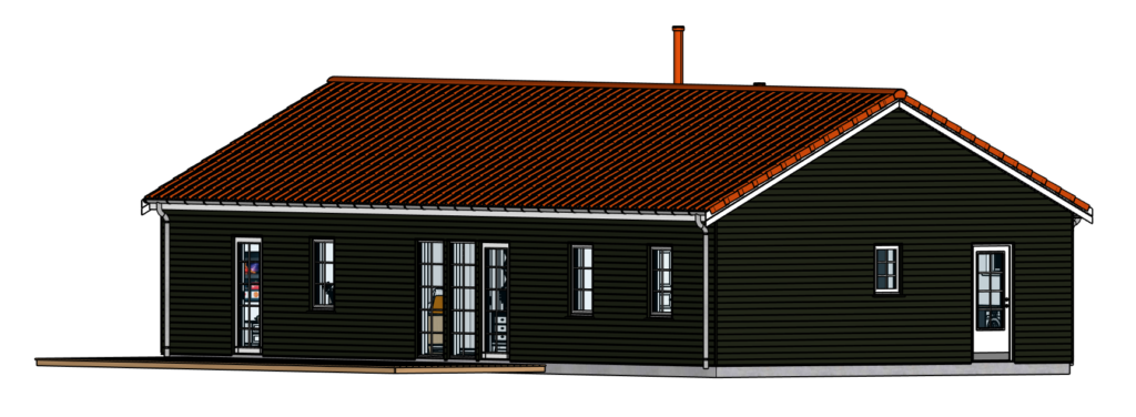 SketchUp house model