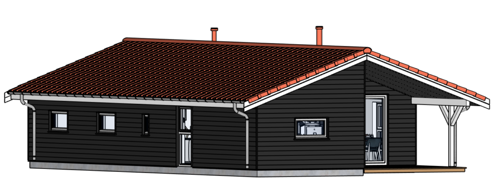 Birch Sketchup 3D model view 2