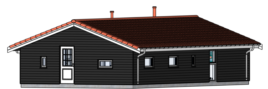 Birch Sketchup 3D model view 3