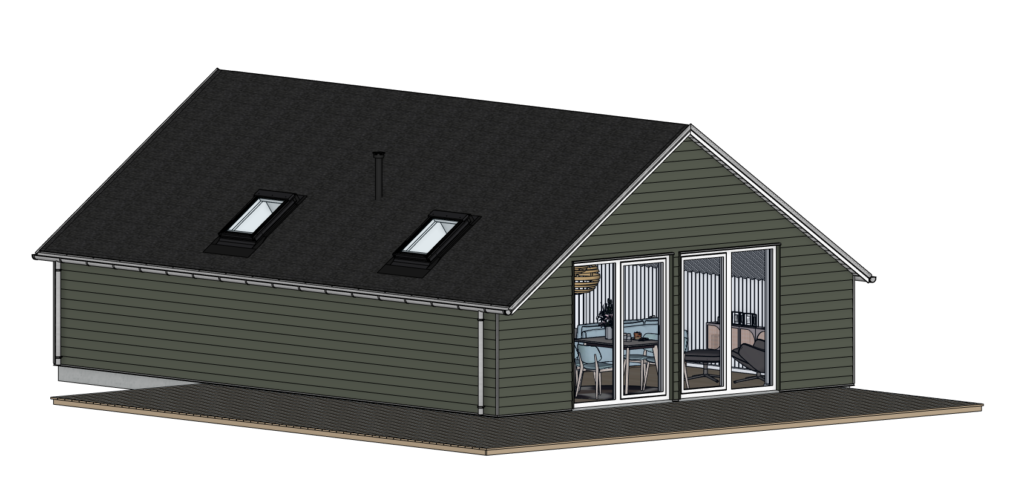 Birch 64-01 sketchup house model