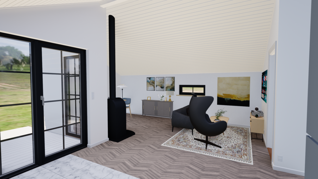 Living room render