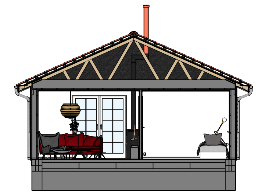 Sketchup section plan