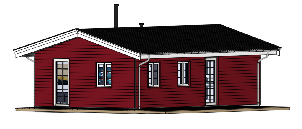 SketchUp house model