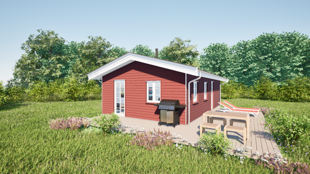 front rendering