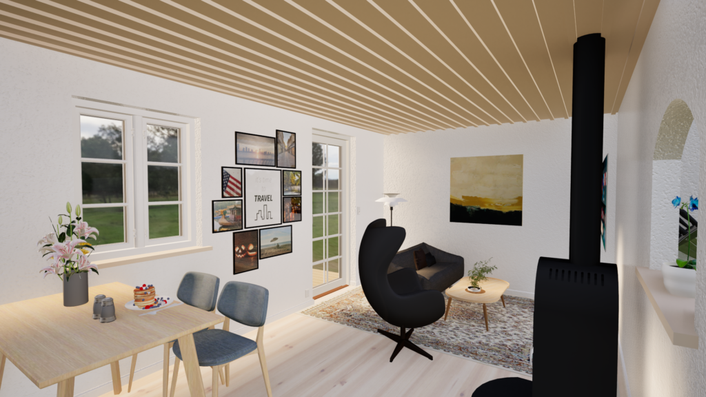 Living room render