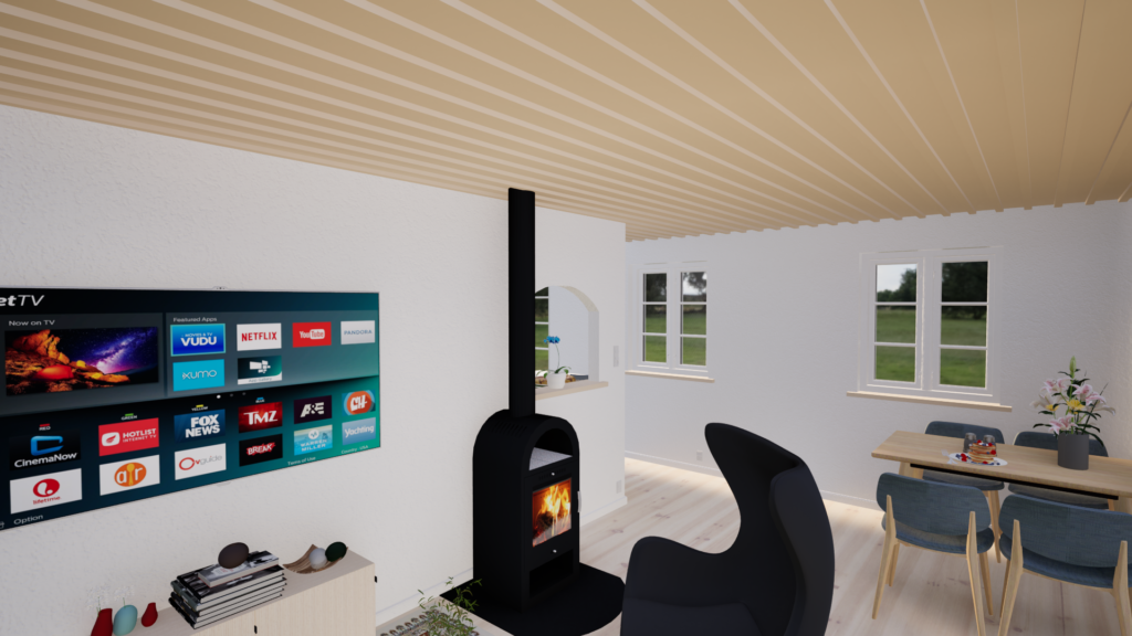 Living room render 2