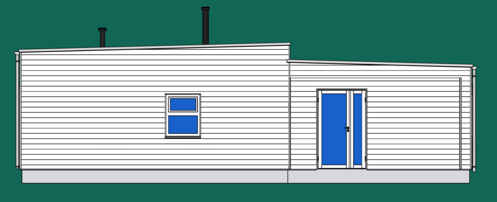 Elevation drawing north