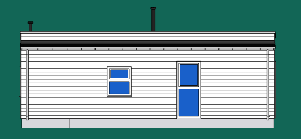 Elevation drawing north