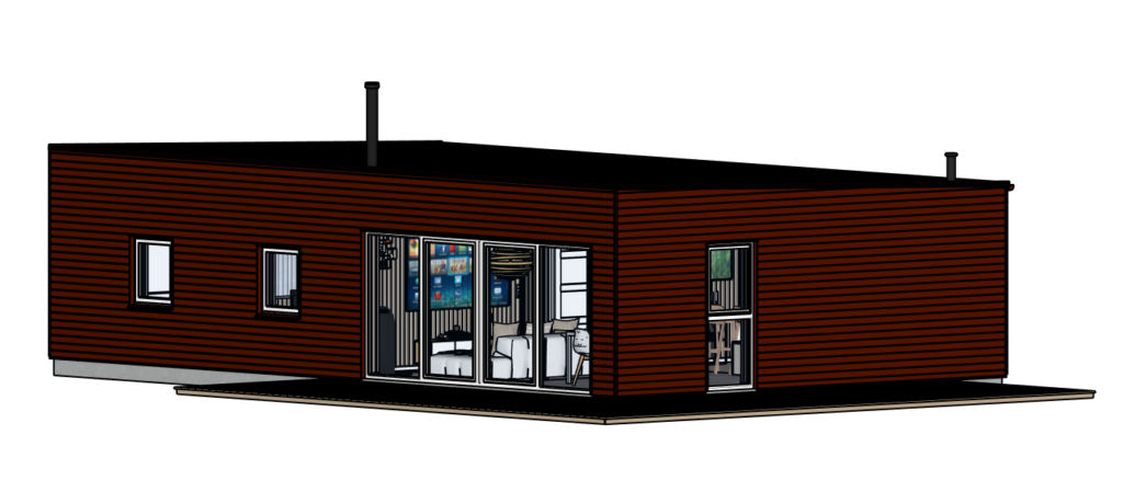 Nordic 92-02 SketchUp house model