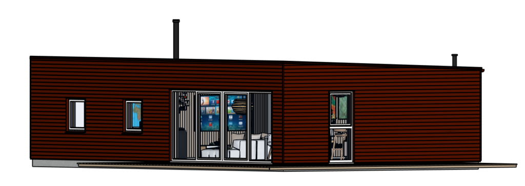 Nordic 92-00 Sketchup model view 4