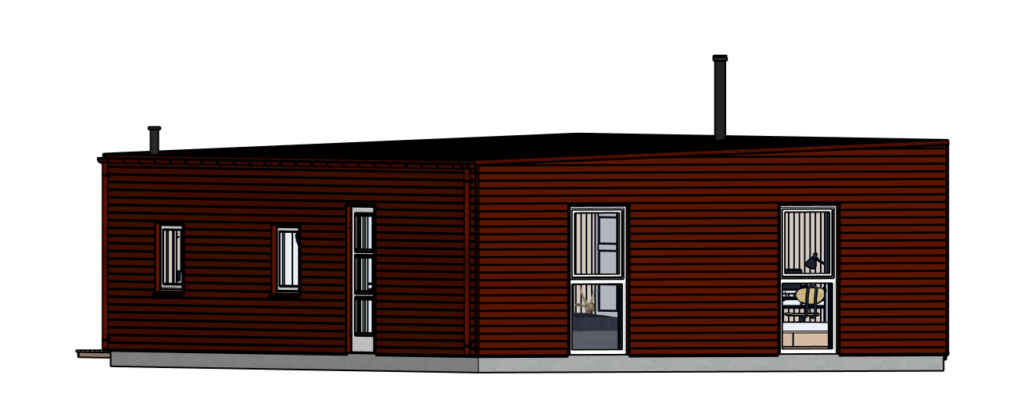 Nordic 92-00 Sketchup model view 2