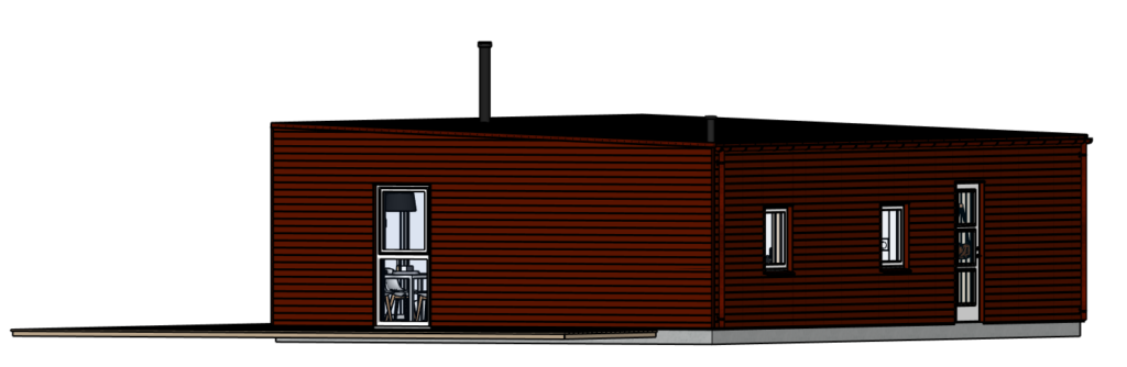 Nordic 92-00 Sketchup model view 1