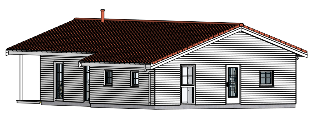 Northsea 123-01 SketchUp model view 4