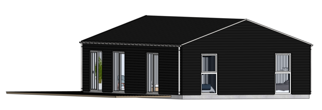 Skandi 99-07 Sketchup model back left