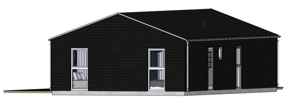 Skandi 99-07 Sketchup model back right