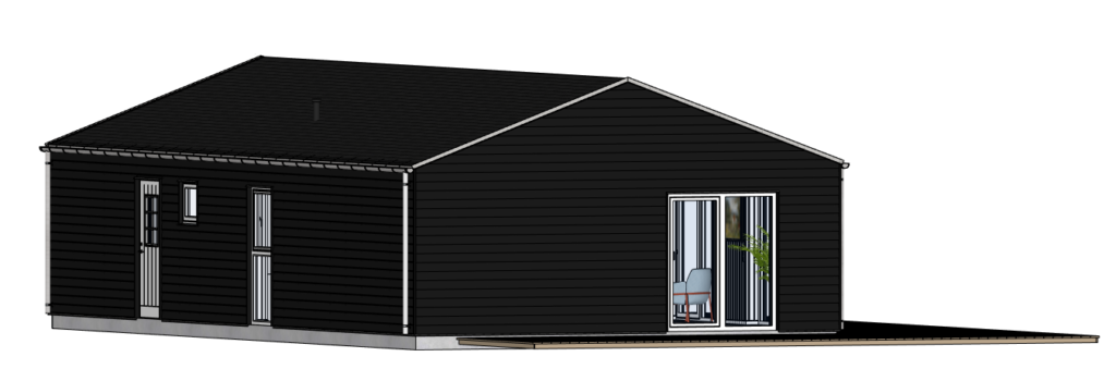 Skandi 99-07 Sketchup model front left