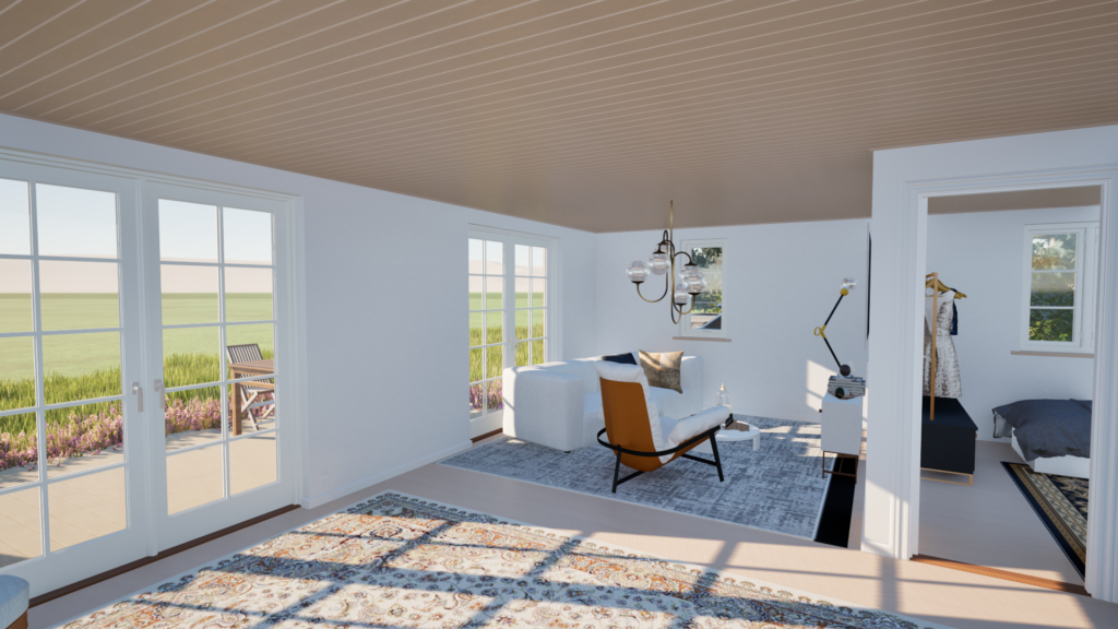 Living room render