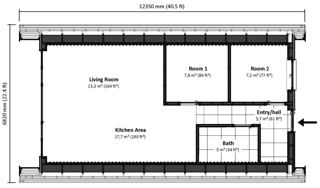 Small house floor plan