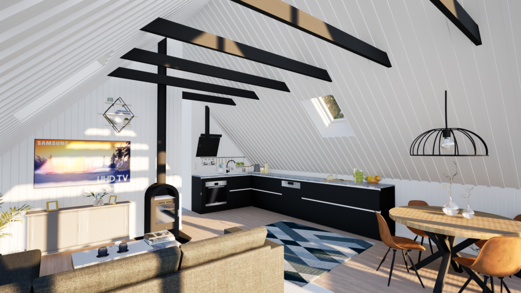 Kitchen rendering