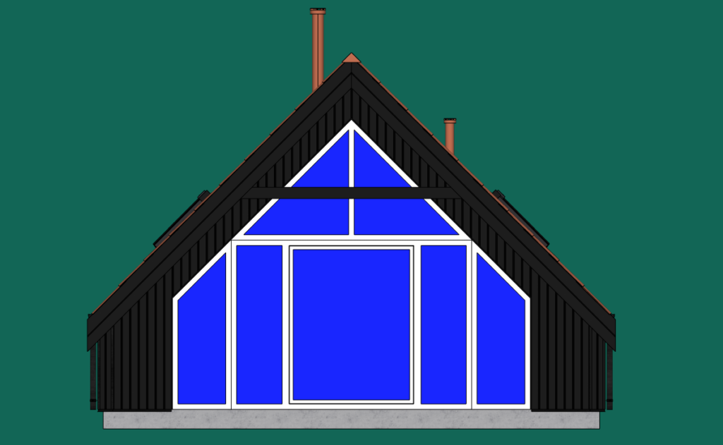 Elevation drawing south