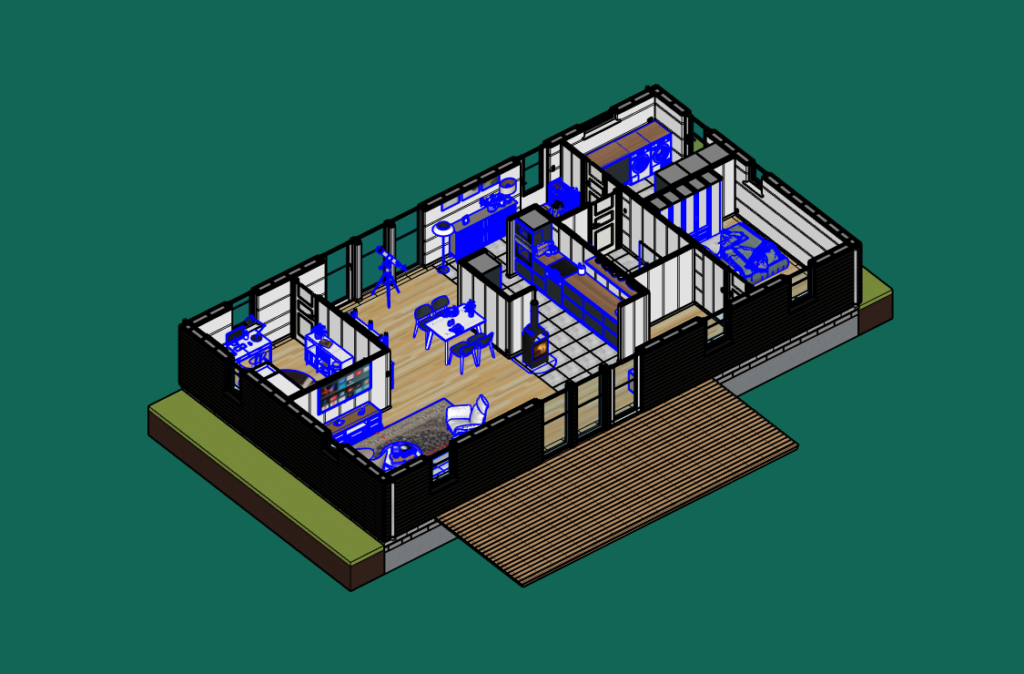 SketchUp interior details