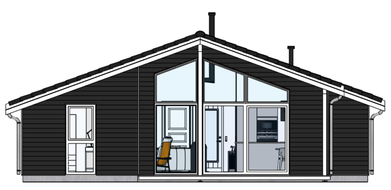 Elevation plan in SketchUp