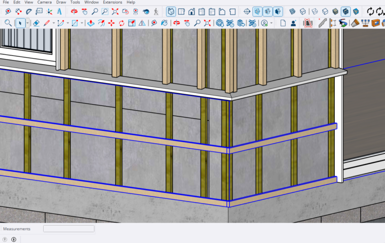 Horizontal battens installation layer for siding