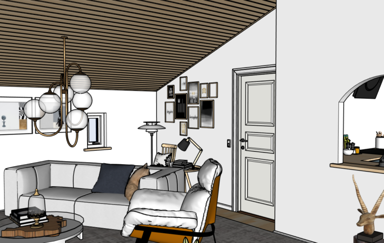 SketchUp interior design