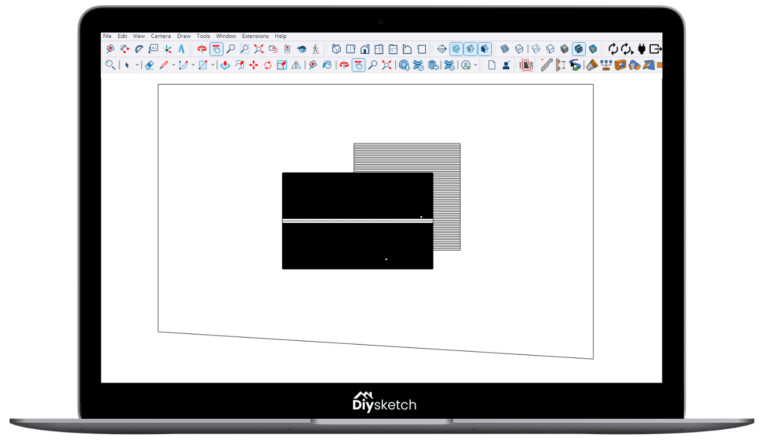 Siteplan in SketchUp